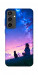 Чехол Space girl and cat для Galaxy S24 FE