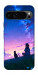 Чехол Space girl and cat для Google Pixel 9 Pro