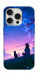 Чохол Space girl and cat для iPhone 16 Pro Max