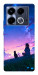 Чохол Space girl and cat для Infinix Note 40 4G