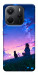 Чехол Space girl and cat для Xiaomi Redmi Note 14 4G (Int. version)