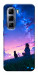 Чехол Space girl and cat для Infinix Hot 50 Pro