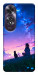 Чохол Space girl and cat для Oppo A60 4G