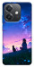 Чехол Space girl and cat для Oppo A40m
