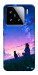 Чехол Space girl and cat для Xiaomi 15