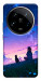 Чехол Space girl and cat для Xiaomi 14 Ultra