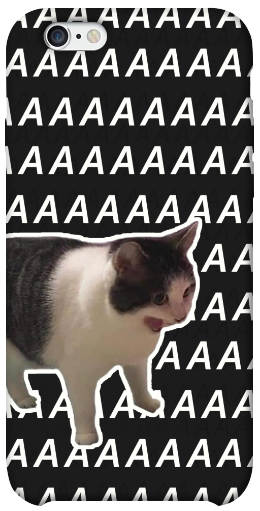Чохол Сat screaming для iPhone 6