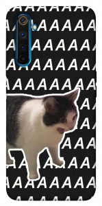 Чохол Сat screaming для Realme 6 Pro
