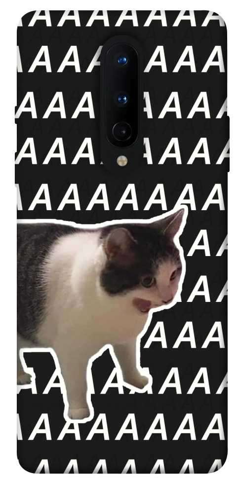 Чохол Сat screaming для OnePlus 8
