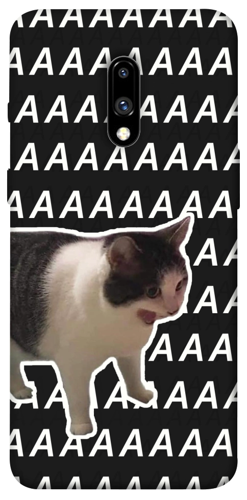 Чехол Сat screaming для OnePlus 7