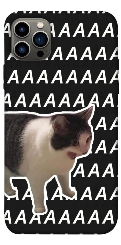 Чохол Сat screaming для iPhone 12 Pro