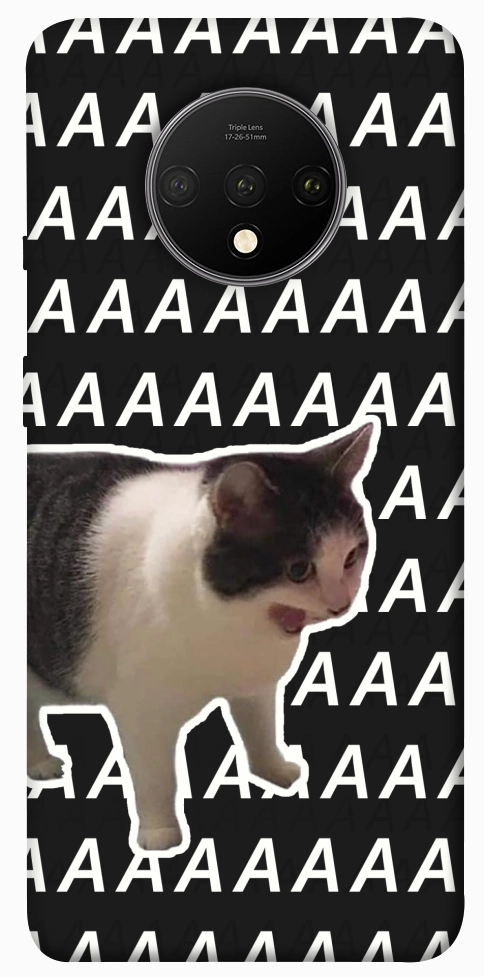 Чехол Сat screaming для OnePlus 7T