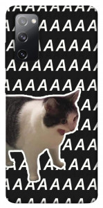 Чохол Сat screaming для Galaxy S20 FE