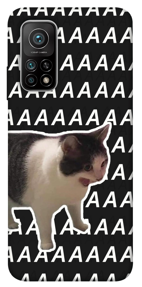 Чехол Сat screaming для Xiaomi Mi 10T