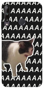 Чохол Сat screaming для Y7p (2020)