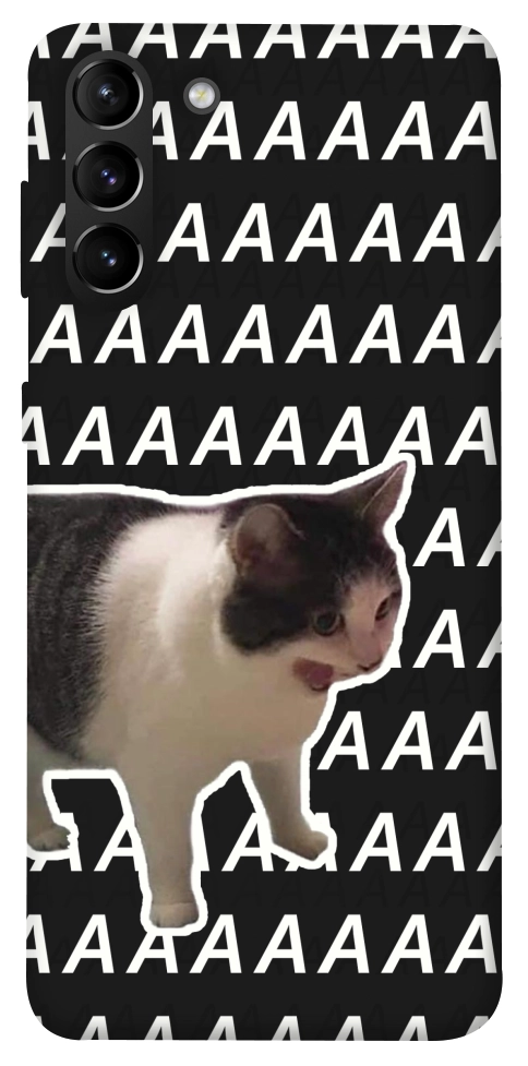 Чохол Сat screaming для Galaxy S21+