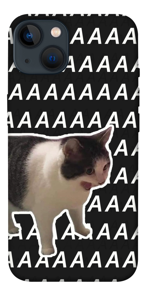 Чохол Сat screaming для iPhone 13