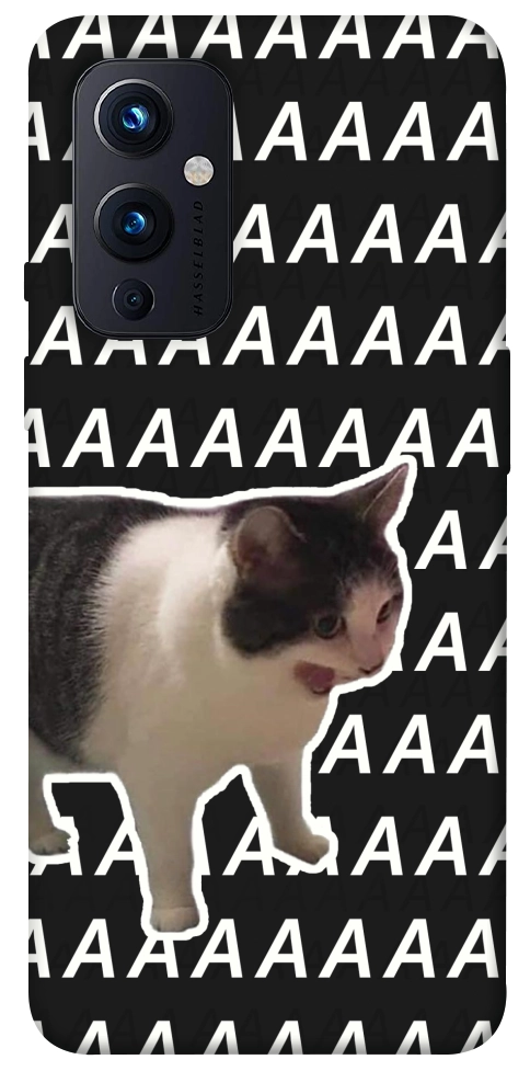 Чохол Сat screaming для OnePlus 9