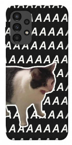 Чехол Сat screaming для Galaxy A13 4G
