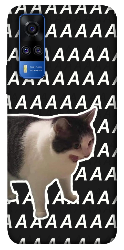 Чехол Сat screaming для Vivo Y51a