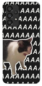 Чохол Сat screaming для Galaxy A33 5G