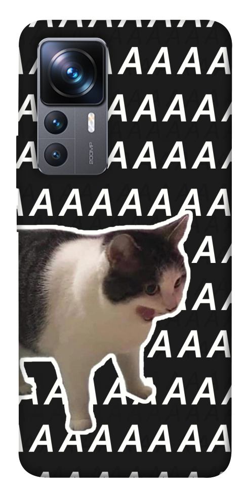Чохол Сat screaming для Xiaomi 12T