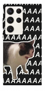 Чохол Сat screaming для Galaxy S23 Ultra