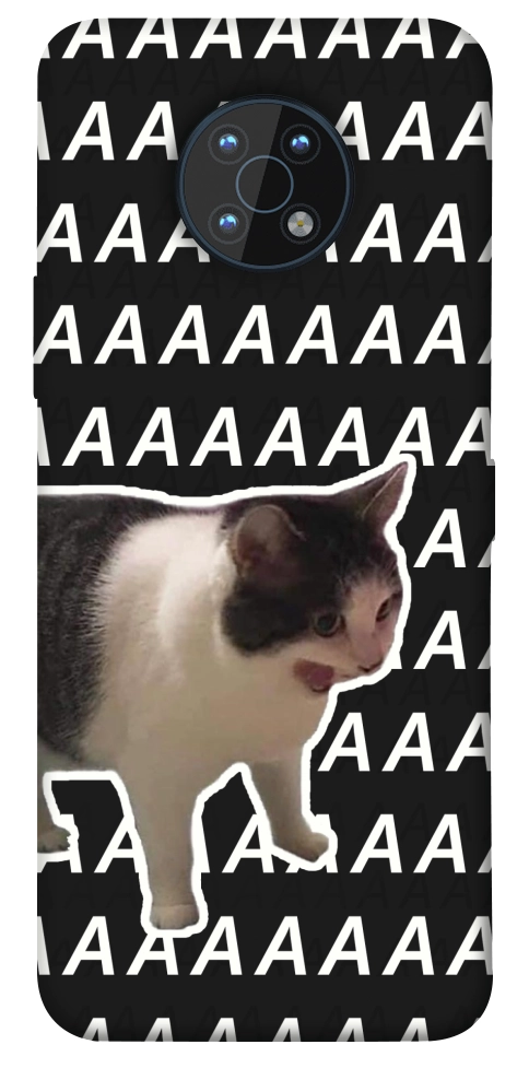 Чохол Сat screaming для Nokia G50