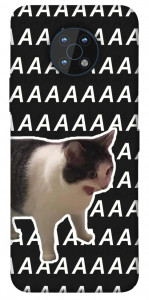 Чохол Сat screaming для Nokia G50