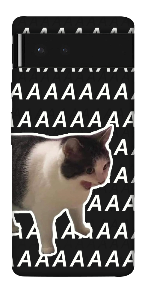 Чехол Сat screaming для Google Pixel 6