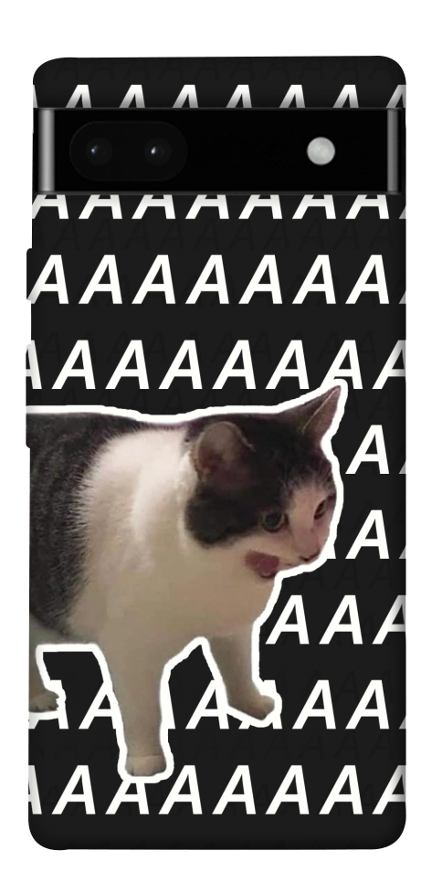 Чохол Сat screaming для Google Pixel 6A