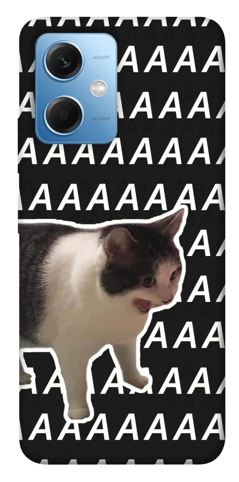 Чехол Сat screaming для Xiaomi Poco X5