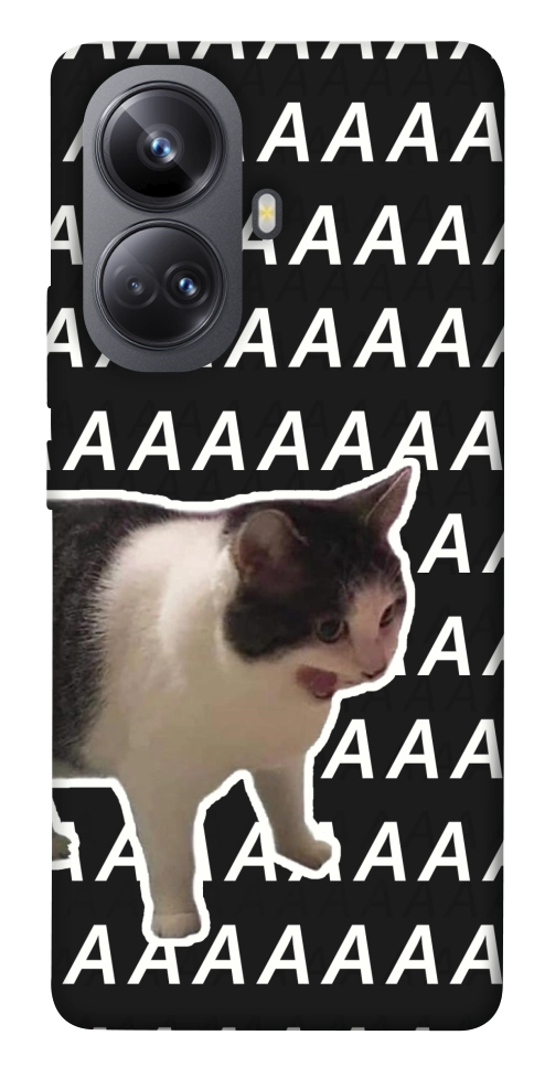 Чохол Сat screaming для Realme 10 Pro+