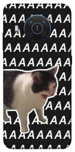 Чехол Сat screaming для Nokia X20