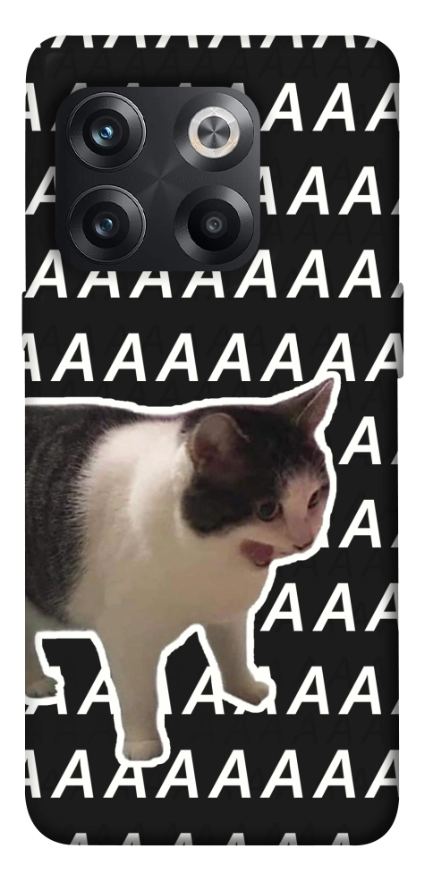 Чохол Сat screaming для OnePlus 10T
