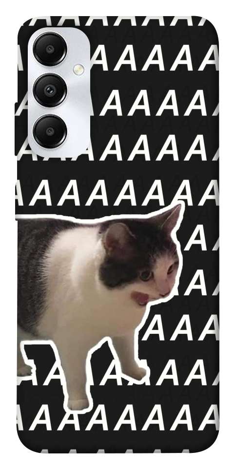 Чохол Сat screaming для Galaxy A05s