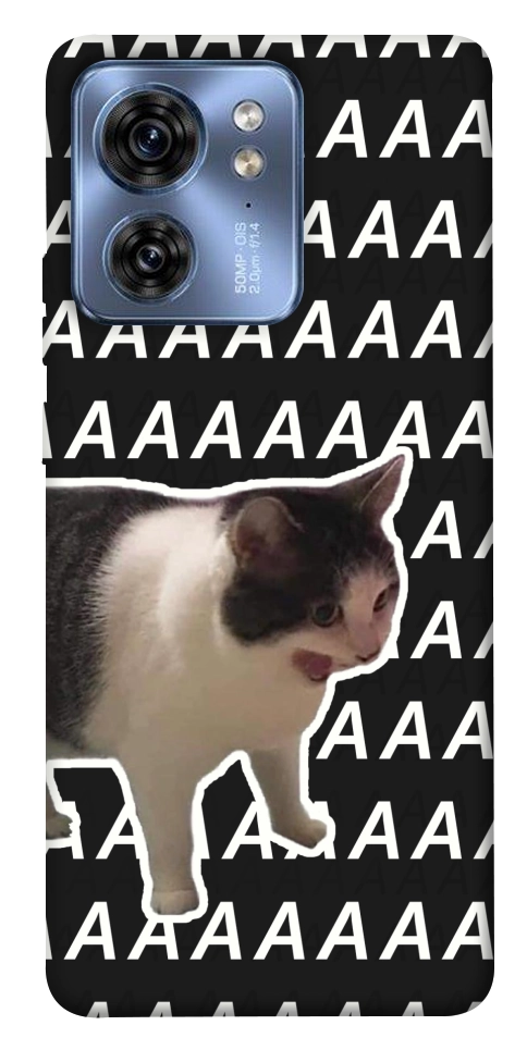 Чехол Сat screaming для Motorola Edge 40