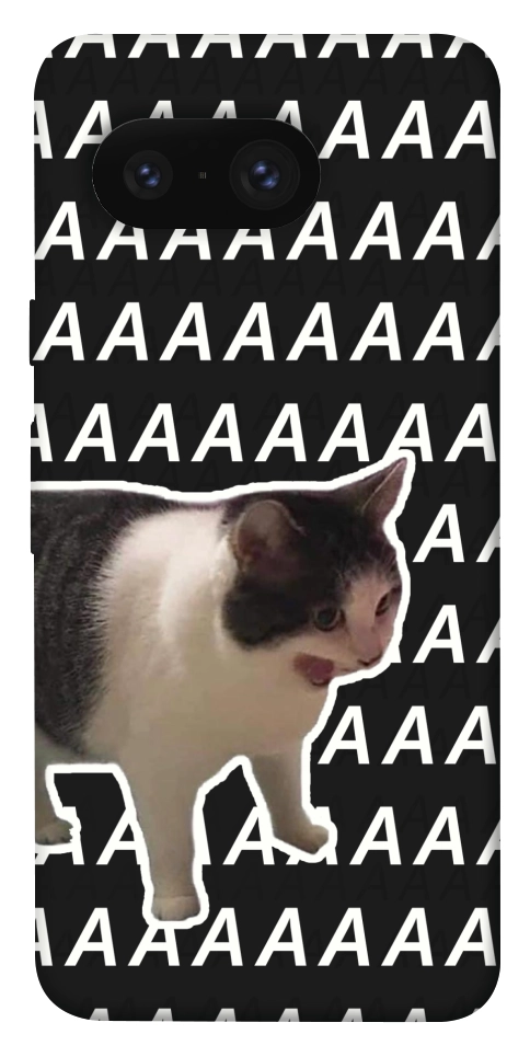 Чохол Сat screaming для Google Pixel 8