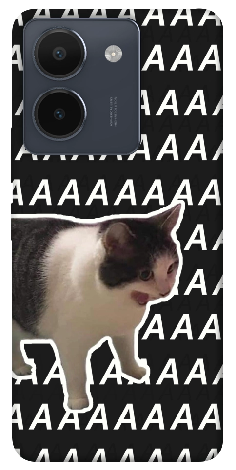 Чохол Сat screaming для Vivo Y36