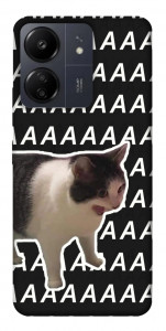 Чехол Сat screaming для Xiaomi Redmi 13C