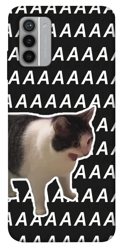 Чохол Сat screaming для Nokia G42