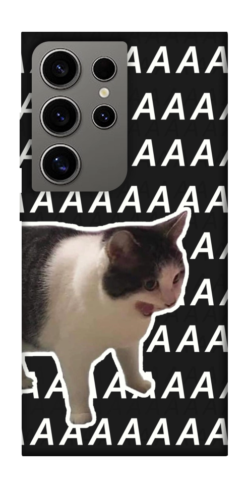 Чехол Сat screaming для Galaxy S24 Ultra