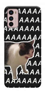 Чехол Сat screaming для Motorola Moto G42