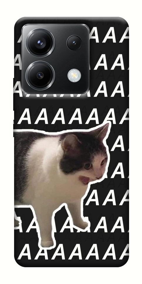 Чохол Сat screaming для Xiaomi Poco X6
