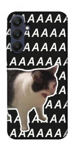 Чохол Сat screaming для Galaxy A25 5G