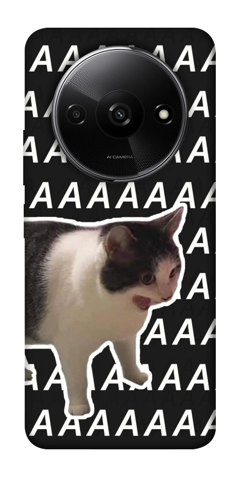 Чехол Сat screaming для Xiaomi Redmi A3