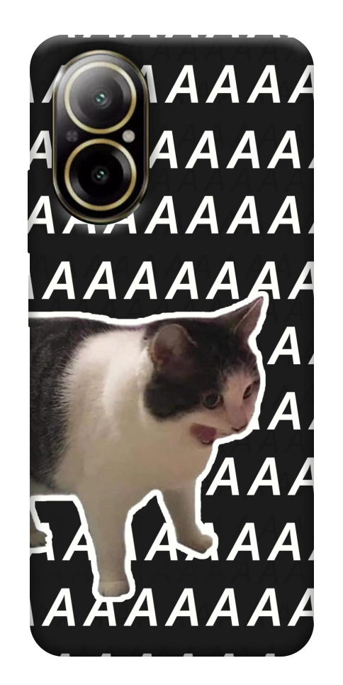 Чохол Сat screaming для Realme C67 4G