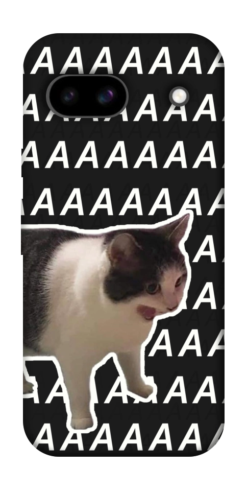 Чехол Сat screaming для Google Pixel 8a