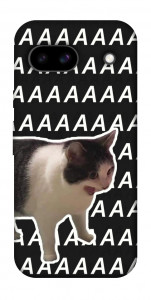 Чехол Сat screaming для Google Pixel 8a