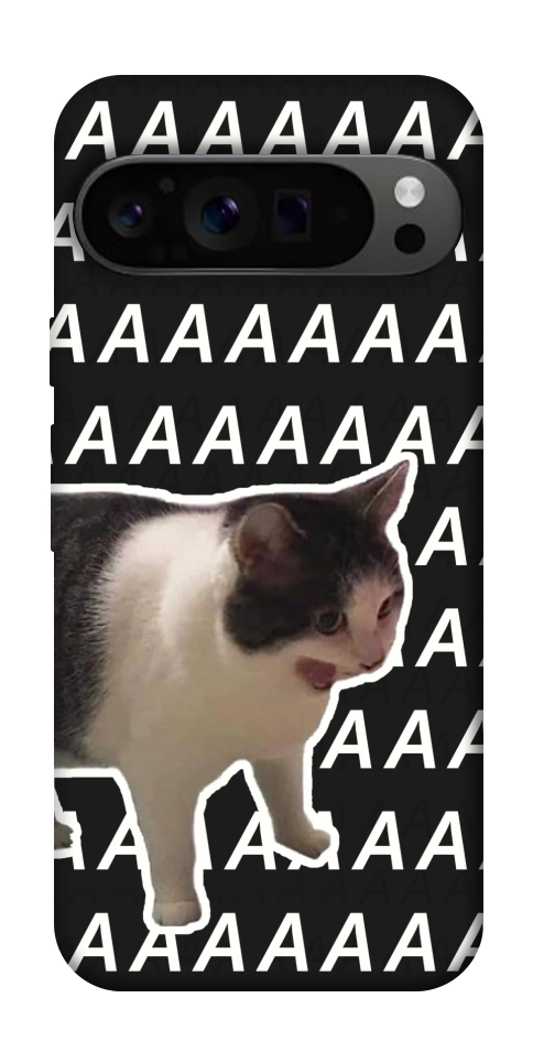 Чохол Сat screaming для Google Pixel 9 Pro